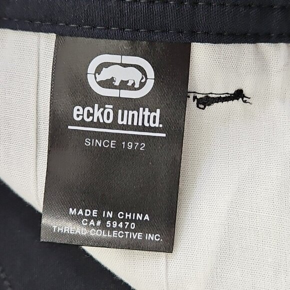 Ecko Unltd Utility Shorts Men's 32 Black Cargo 12" Inseam NEW 6 Pockets NWT - Picture 11 of 16